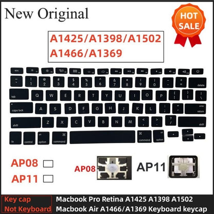คีย์แคป ไทย Keycaps Keyboard AP08/AP11 for Macbook Air A1466 MBP A1425 A1502 A1398